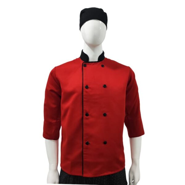 Chaqueta Chef Rojo